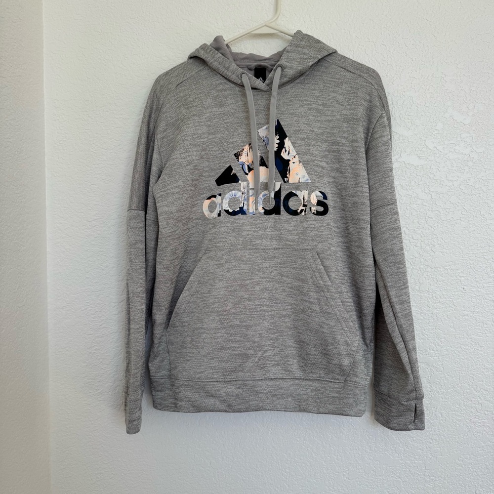 Adidas Heather Gray Women’s  Hoodie